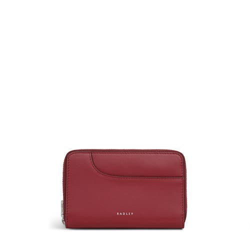 Radley Pockets Medium Zip Around Wallet In Red