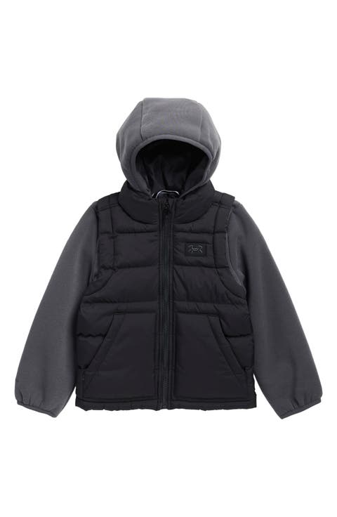 Kids' 2-Fer Hoodie Vest