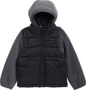 Under Armour Kids' 2-Fer Hoodie Vest