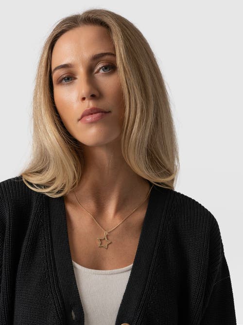 Saint + Sofia Soho Crop Cardigan In Black