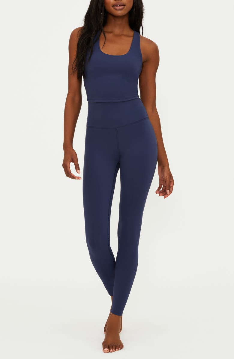 Beach Riot Yara Racerback Crop Top, Alternate, color, Ultramarin