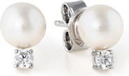 Crislu Cultured Pearl Stud Earrings