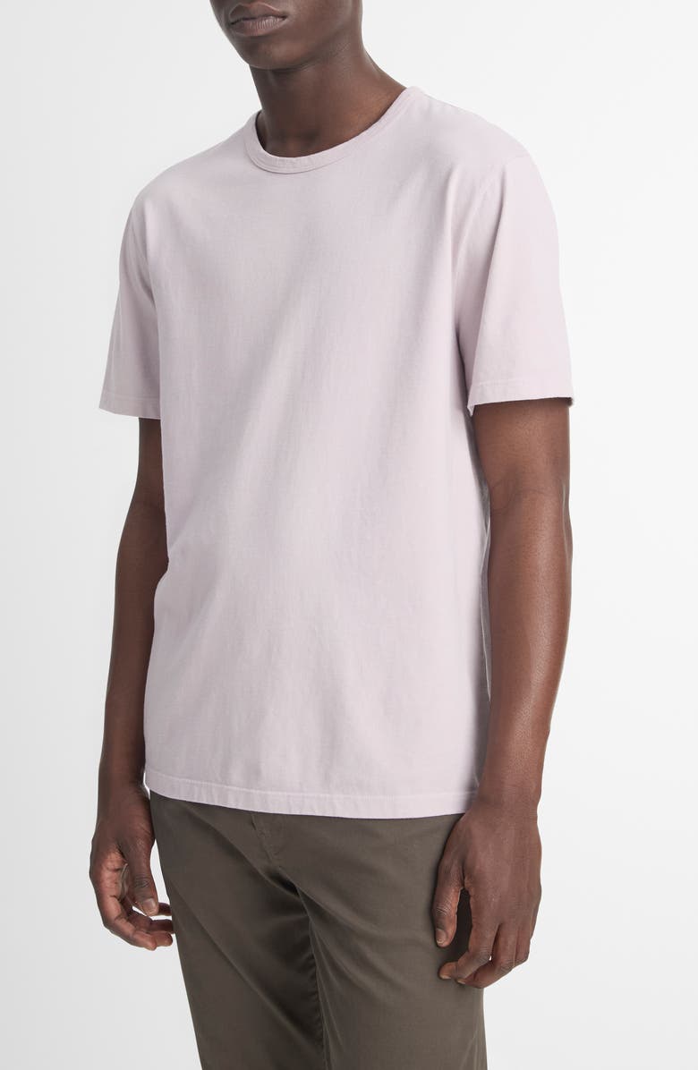 Vince Solid T-Shirt, Main, color, Washed Ink Rose