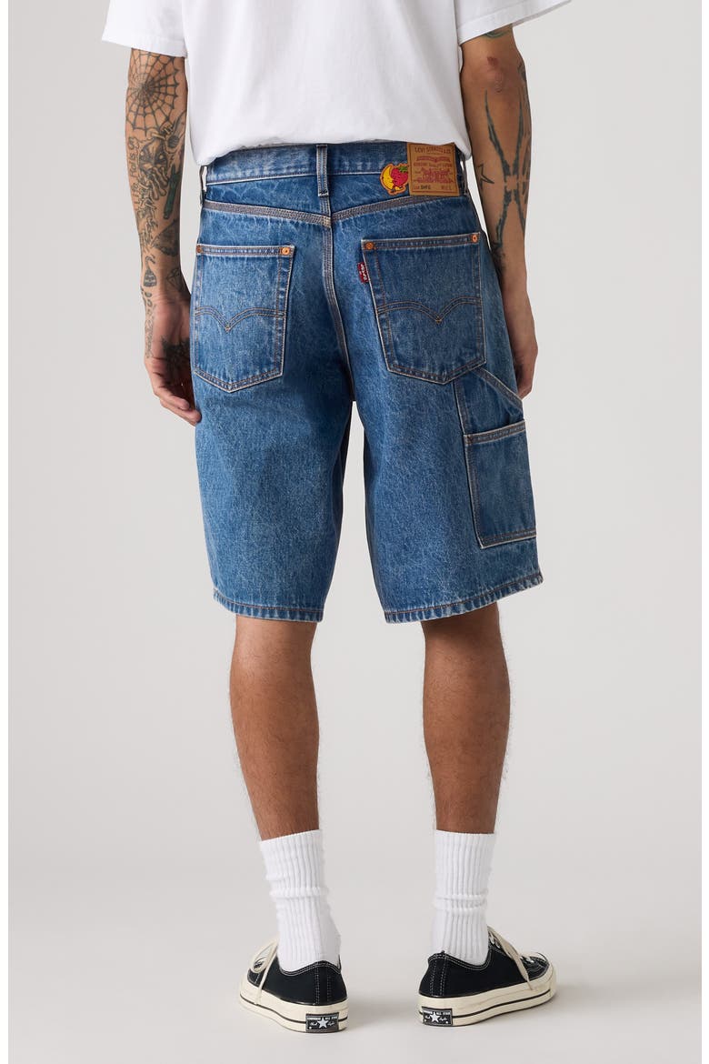 Baggy Utility Shorts, Alternate, color, X SHFU MID STONE
