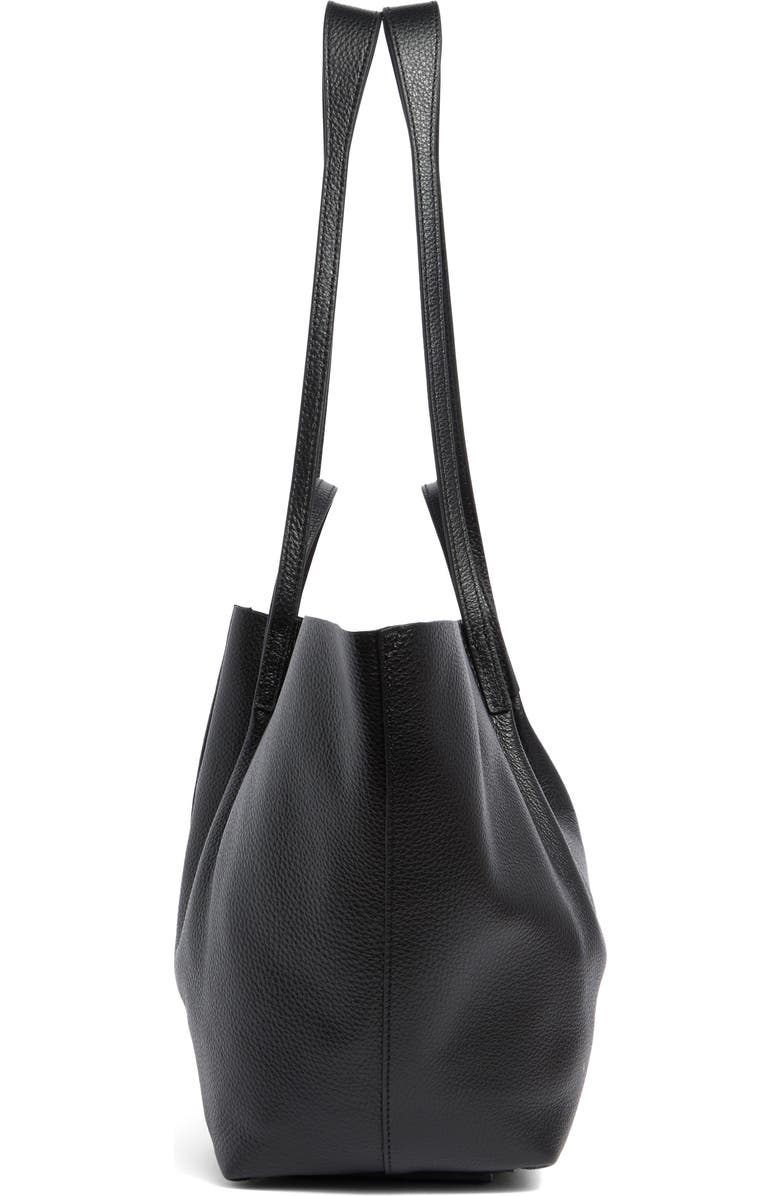 AllSaints Odette Tote Bag, Alternate, color, Black