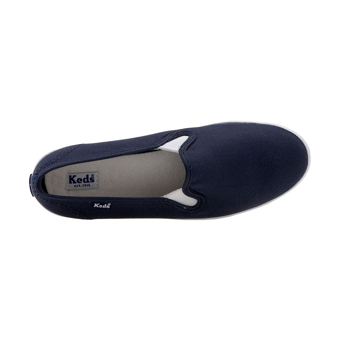 'Champion 2K Canvas' Slip-On, Alternate, color, NAVY CANVAS