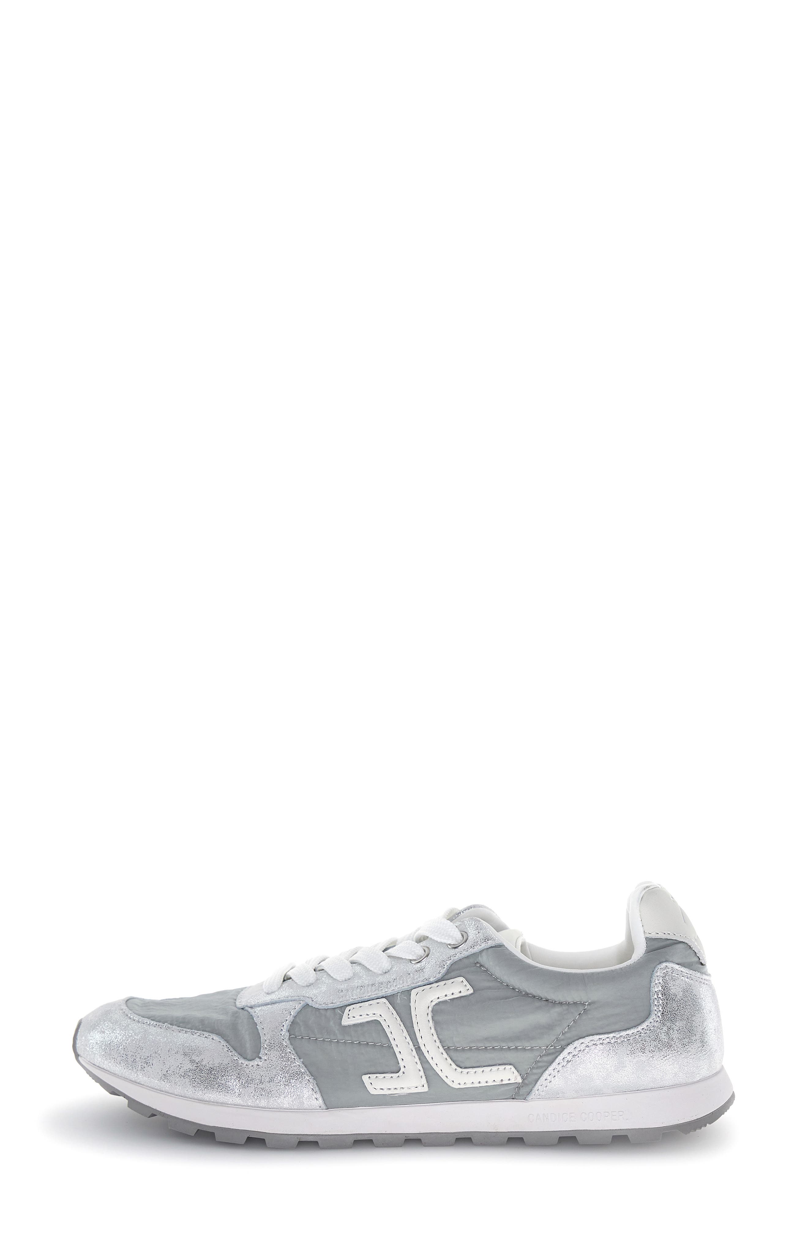 Candice Cooper Plume 3 Sneaker, Alternate, color, Silver