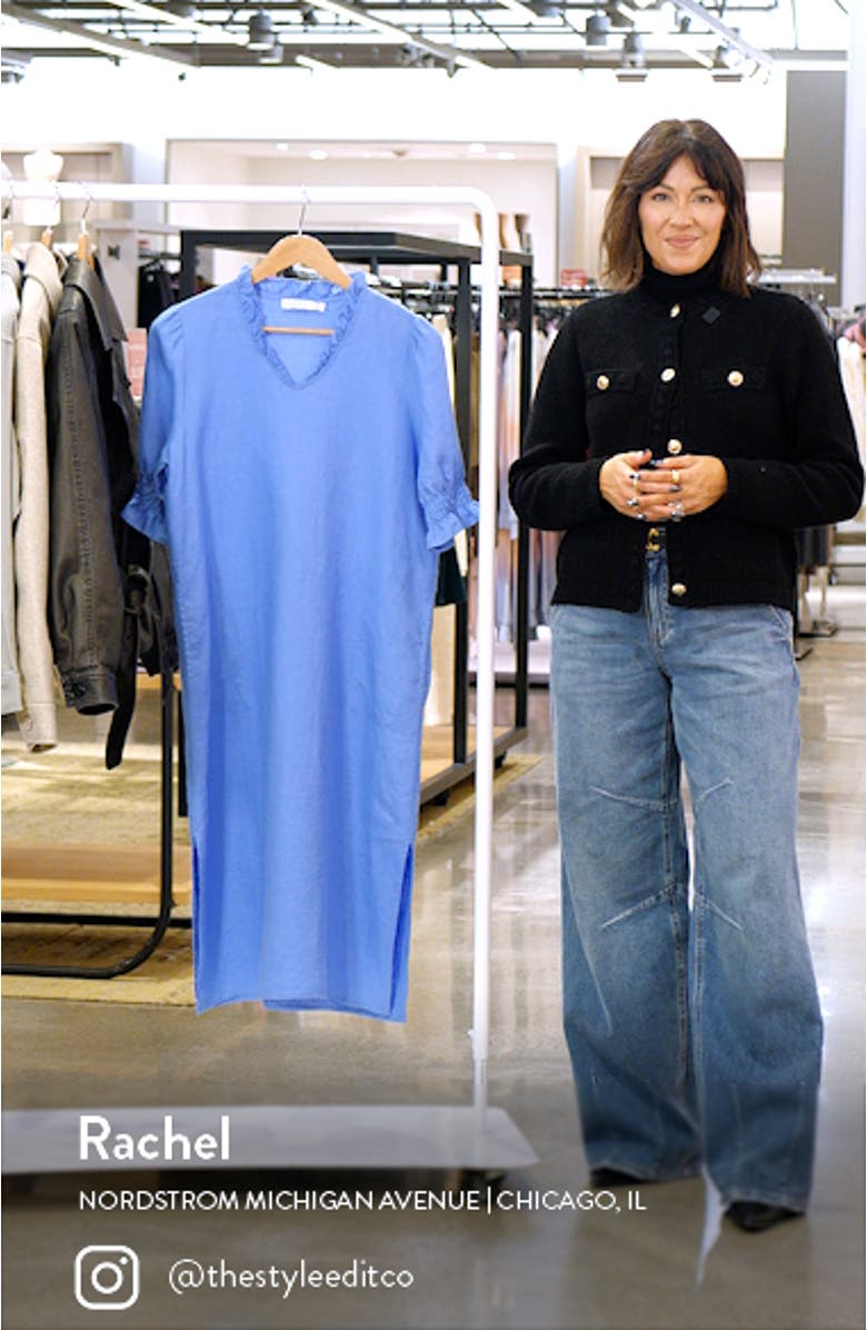 Nydela Linen Shift Dress, sales video thumbnail