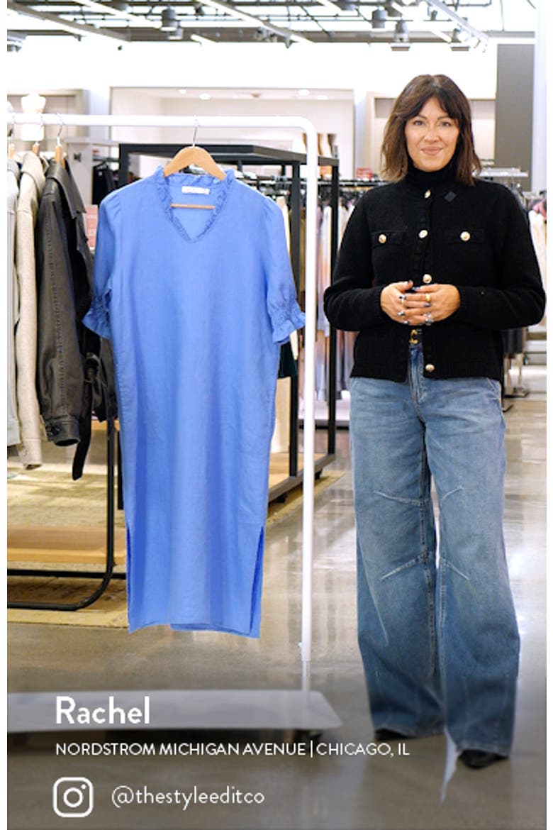 Nydela Linen Shift Dress video