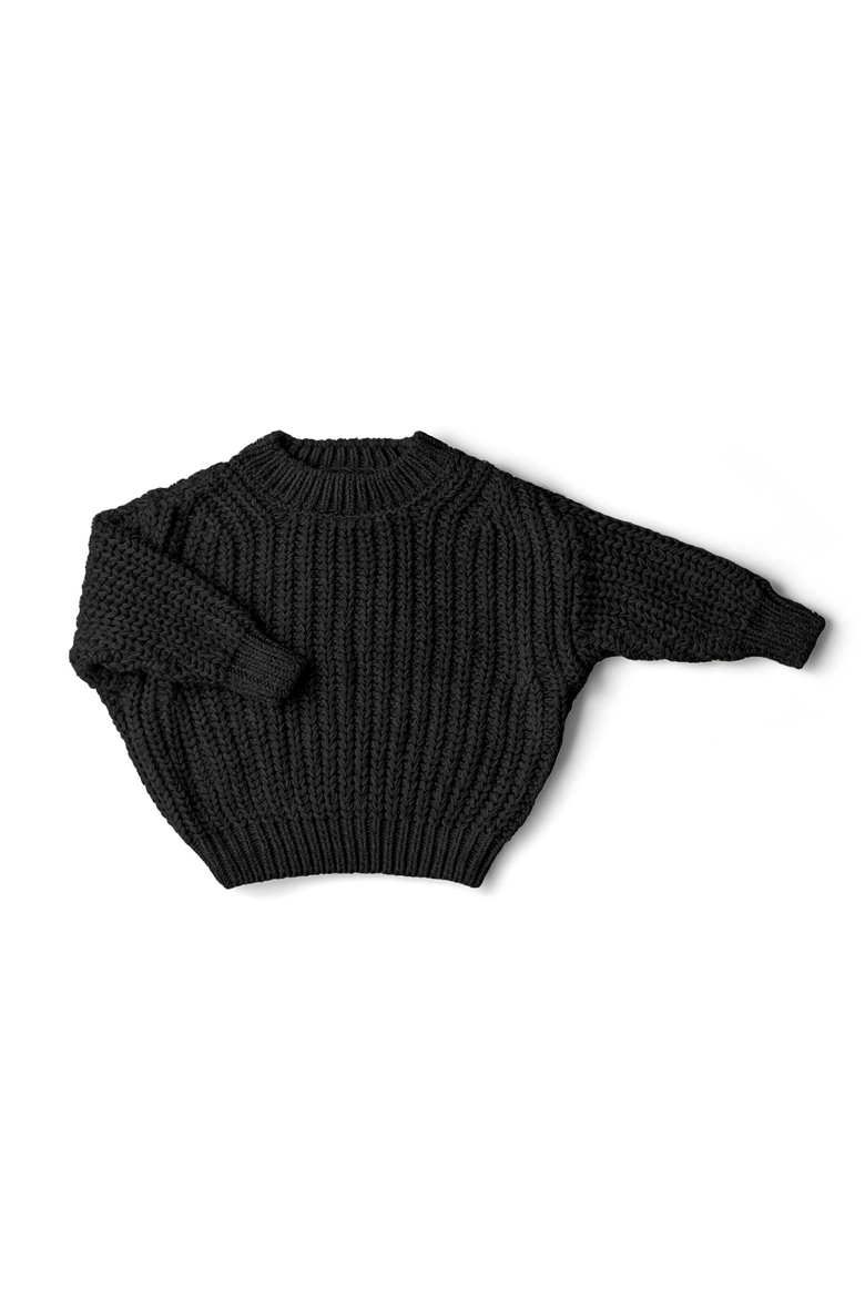 organic cotton chunky knit sweater, Alternate, color, shadow