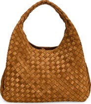 Bottega Veneta Large Campana Suede Shoulder Bag