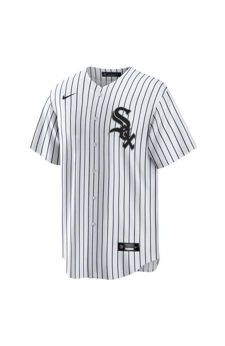 Nike Men's Nike Eloy Jimenez White Chicago White Sox Home Replica Player Name Jersey, Alternate, color, 