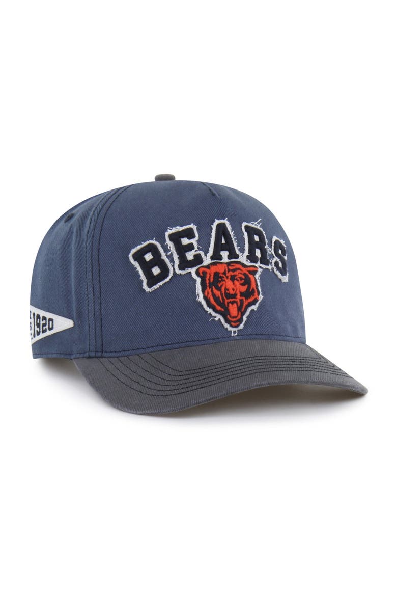 Men's '47 Navy Chicago Bears  Calderwood Well Worn Hitch Adjustable Hat, Main, color, Navy