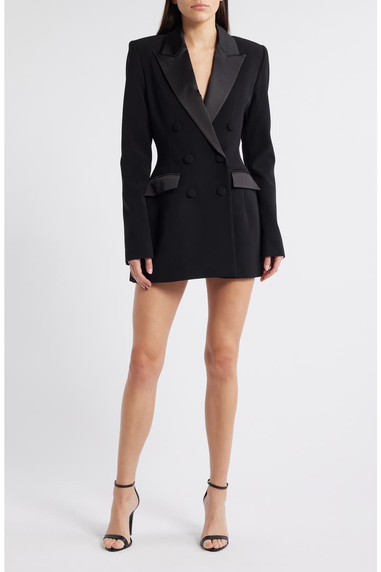 Monica Tuxedo Jacket, Main, color, BLACK