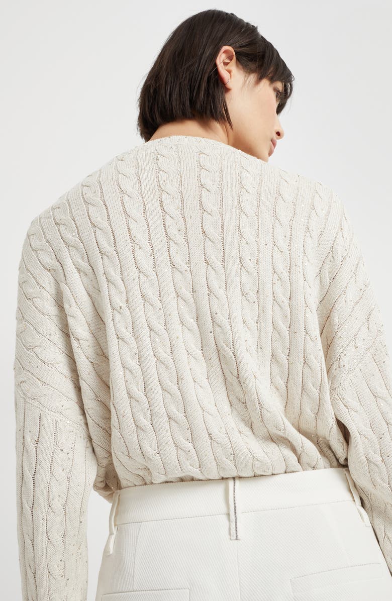 Brunello Cucinelli Loose Flared trousers, Alternate, color, 