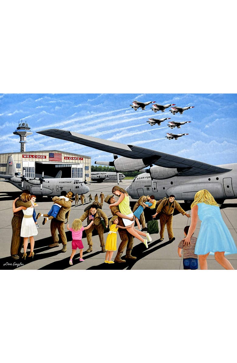 Sunsout Family Welcome 1000 piece Jigsaw Puzzle for Adults, Alternate, color, Multicolor