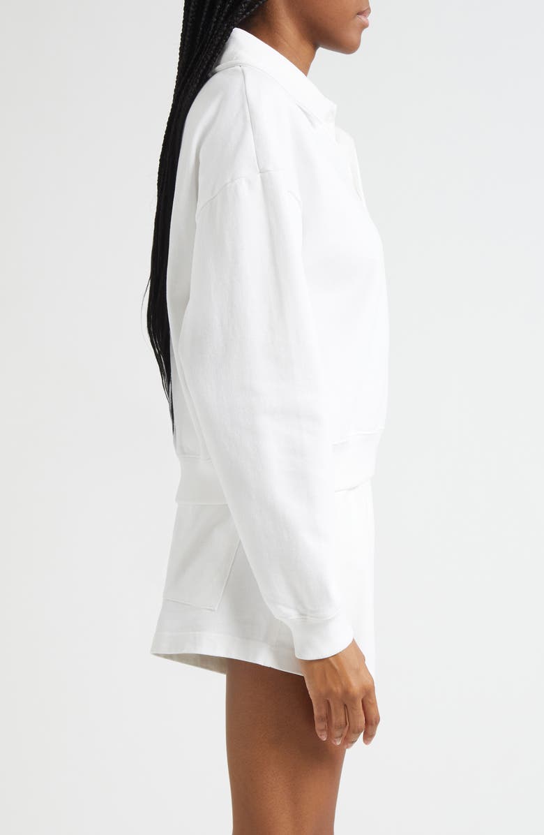 Sporty & Rich NY Health Club Polo Sweatshirt, Alternate, color,