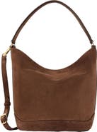 SANDRO TANGOSO suede bucket bag