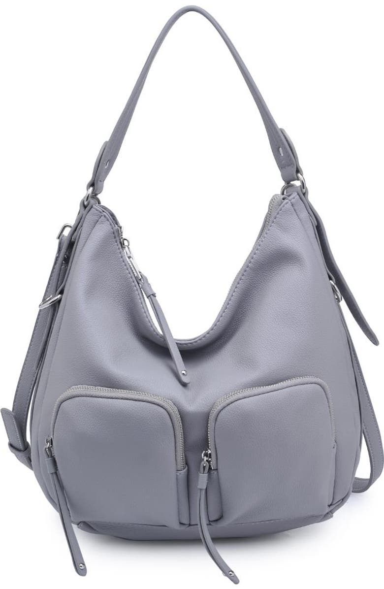 MODA LUXE Marla Hobo, Main, color, Grey