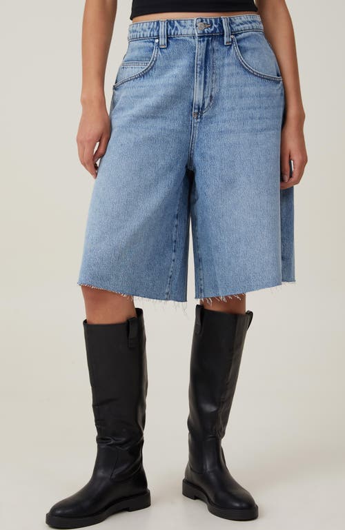 COTTON ON LYOCELL WIDE DENIM JORT
