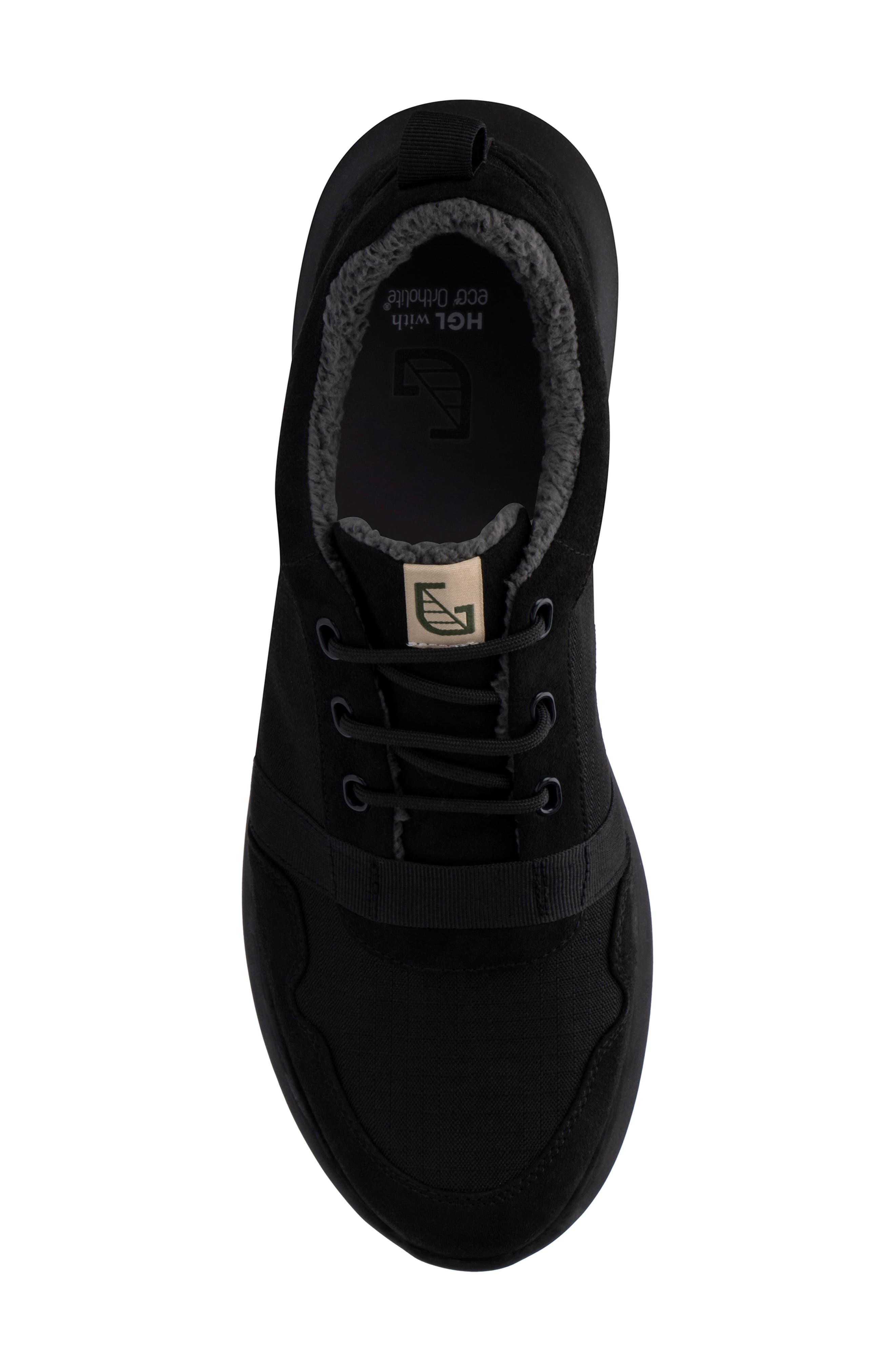 Hybrid Green Label Cliff Sneaker, Alternate, color, Black