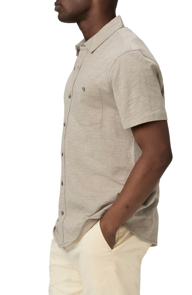 PAIGE Carillo Short Sleeve Button-Up Shirt, Alternate, color,
