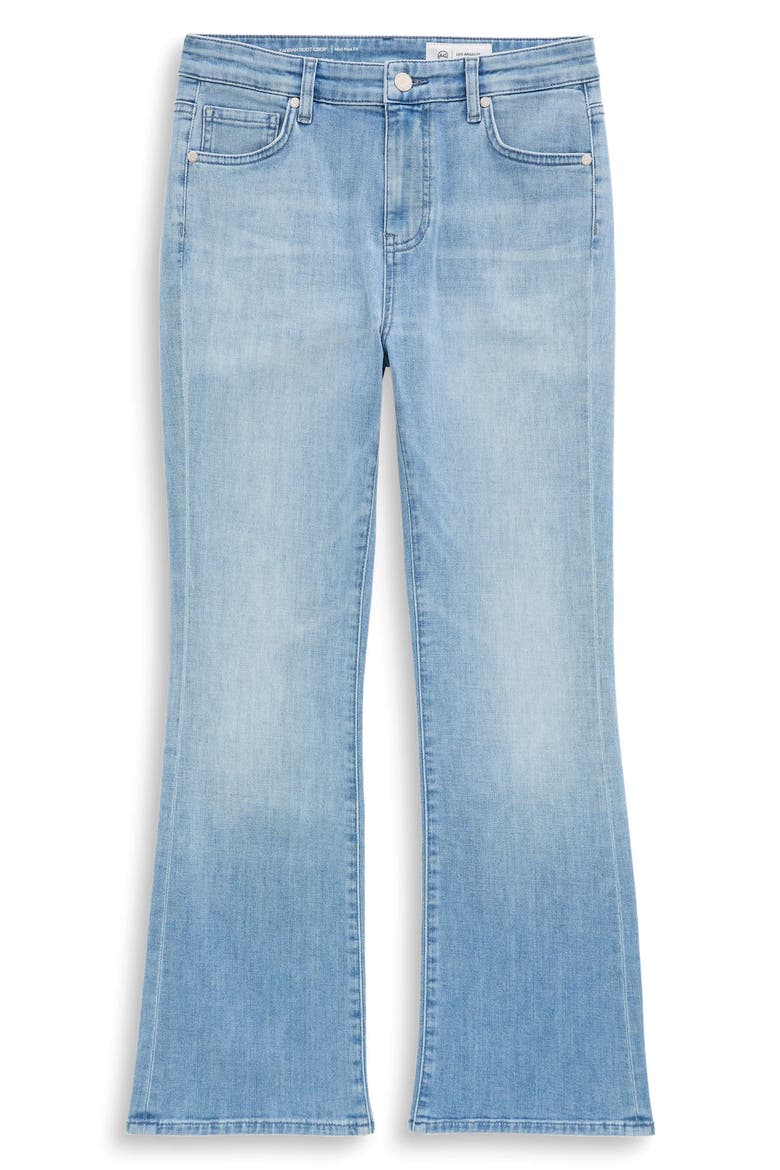 Farrah Mid Rise Crop Bootcut Jeans, Alternate, color, FLIGHT