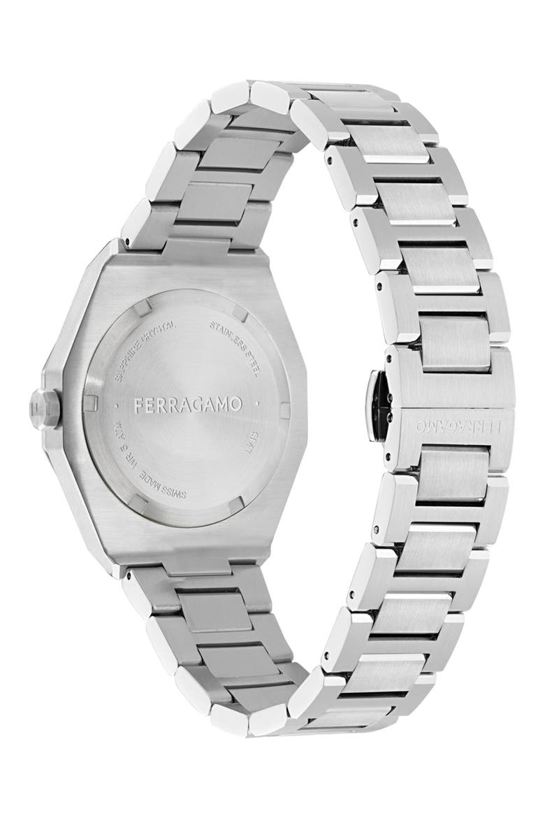 Edge Bracelet Watch, 40mm, Alternate, color, IP STAINLESS STEEL/BLUE