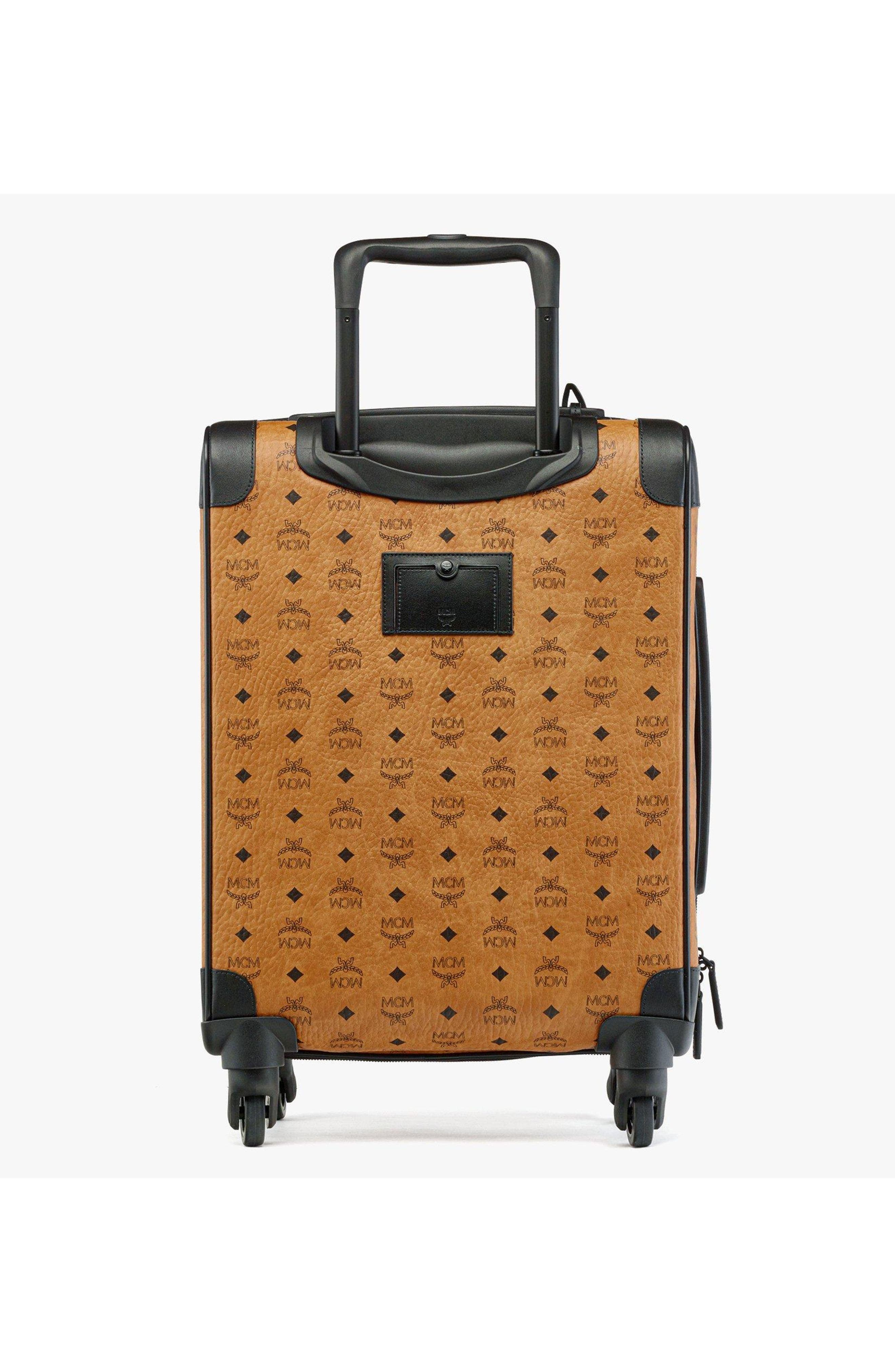 MCM Ottomar Trolley in Visetos, Alternate, color, Brown