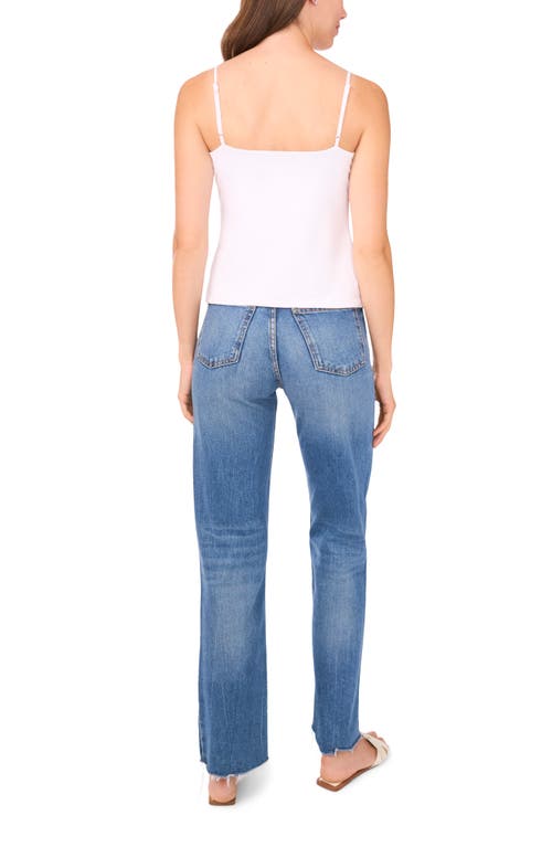 Halogenr Halogen(r) Compression Crop Camisole In White