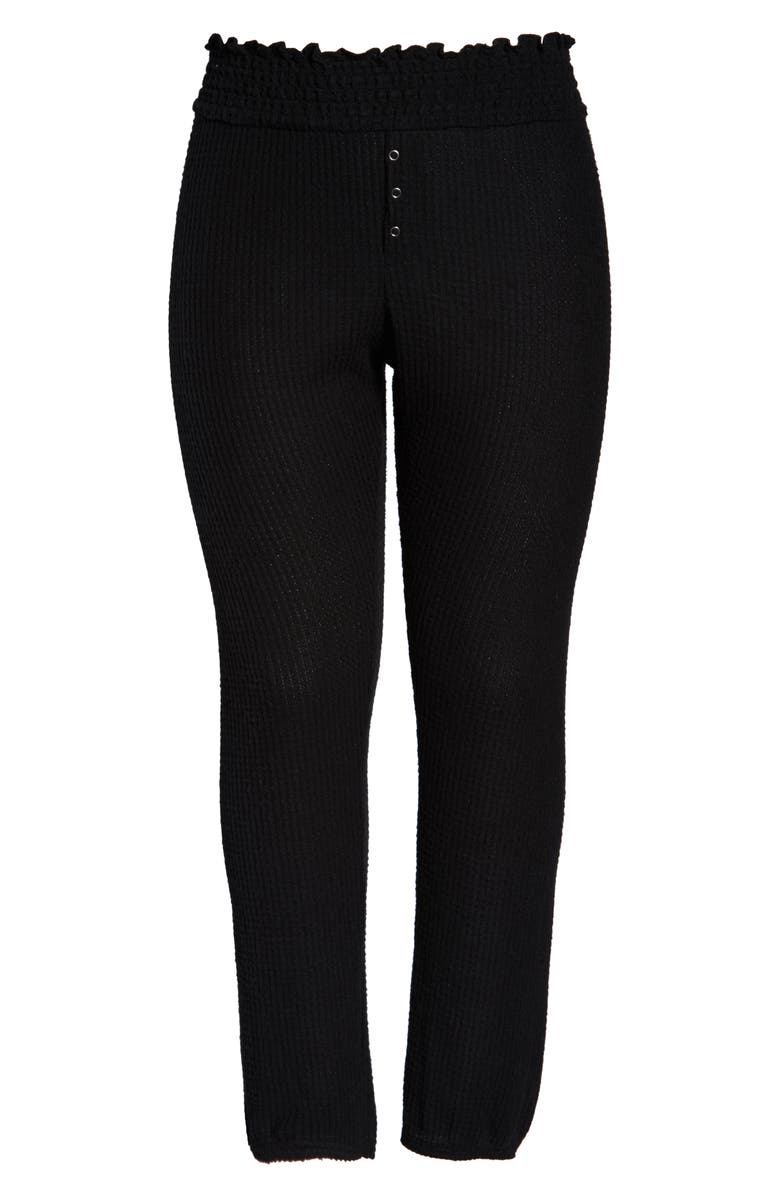 BP. Smocked Thermal Jogger Pants, Alternate, color, 