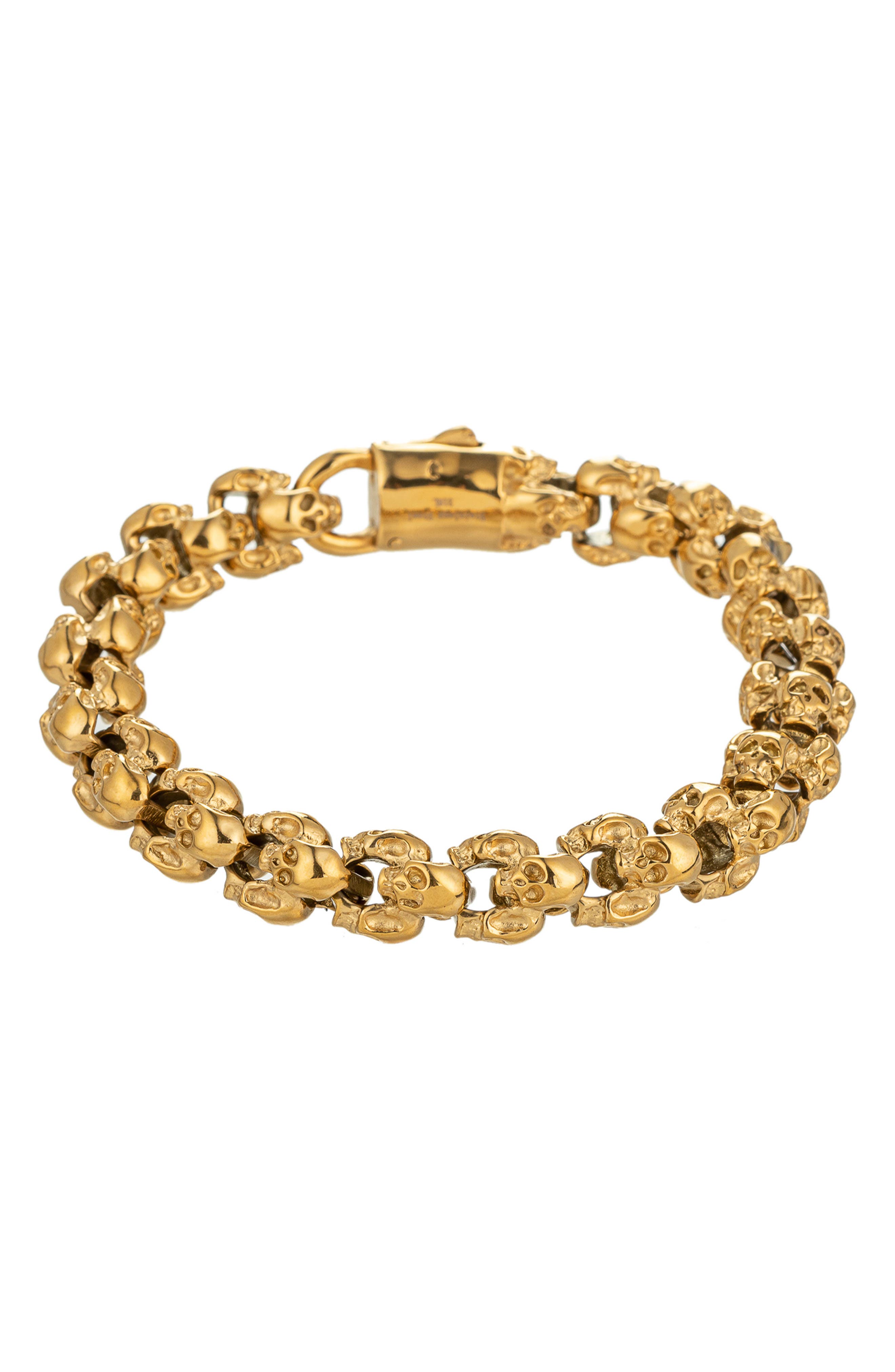 EYE CANDY LOS ANGELES Men's Laim Skull Chain Bracelet