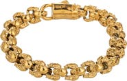 EYE CANDY LOS ANGELES Men's Laim Skull Chain Bracelet