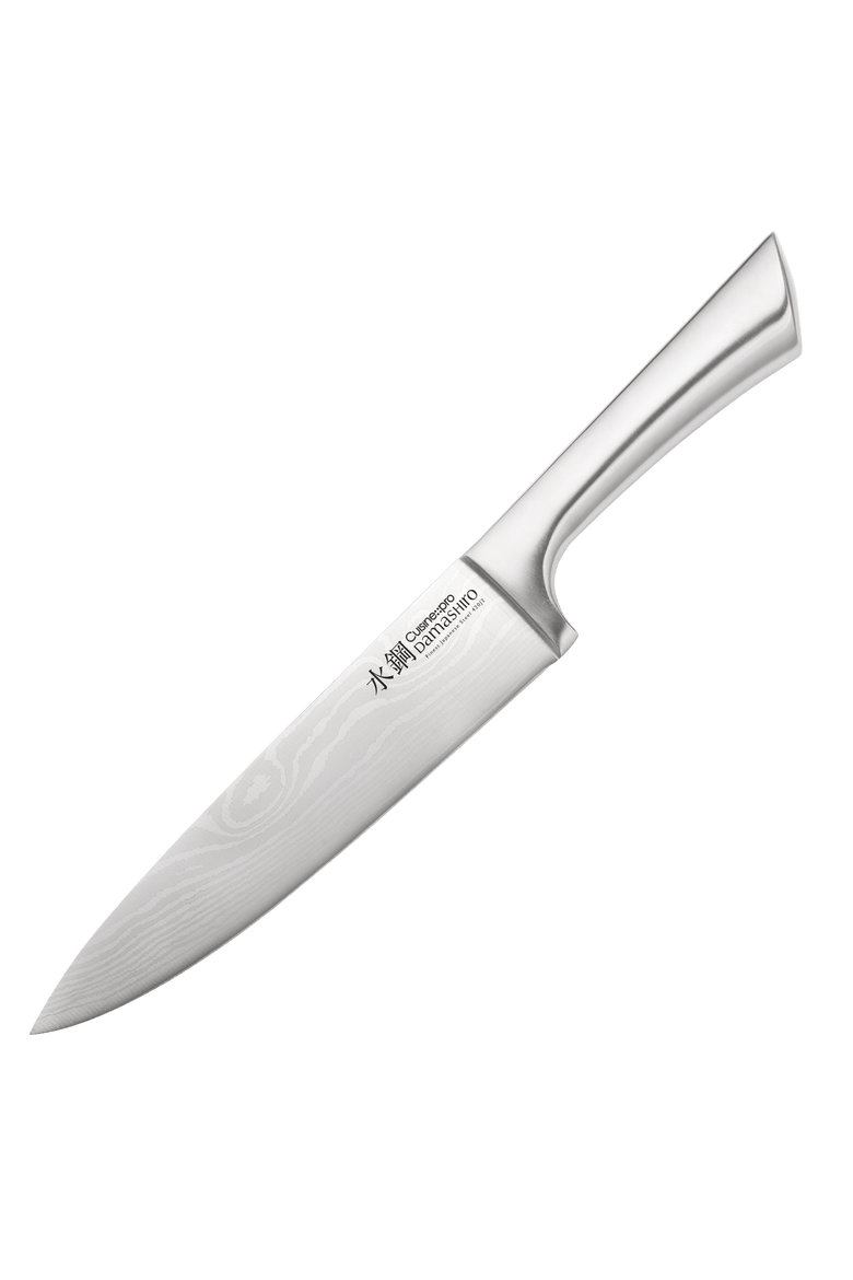 Damashiro® 8" Chef's Knife, Main, color, Silver