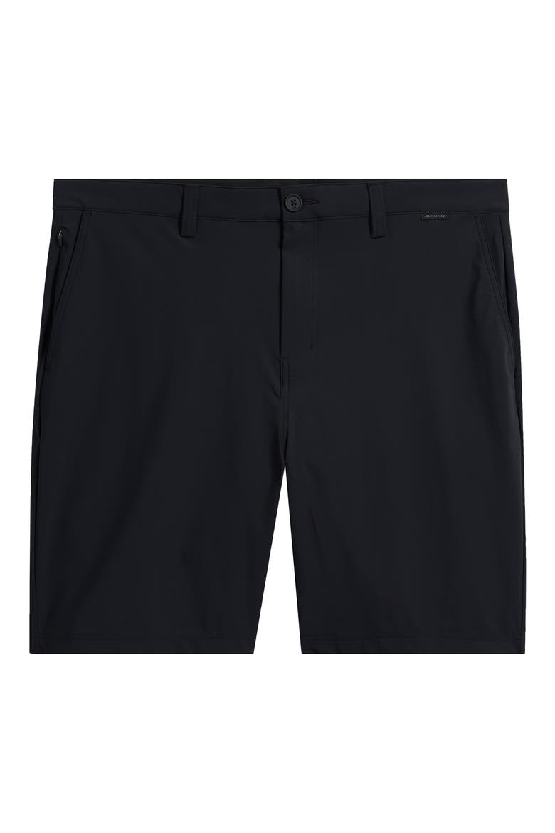 Hero Hour Golf Shorts, Alternate, color, BLACK