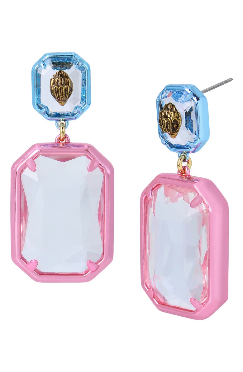 Kurt Geiger London Statement Double Drop Earrings, Main, color, 