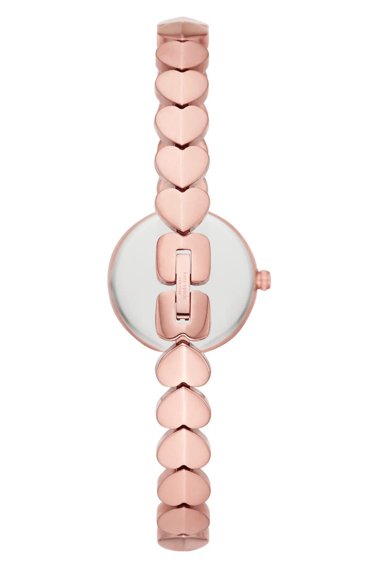 hollis bracelet watch, 24mm, Alternate, color, ROSE GOLD