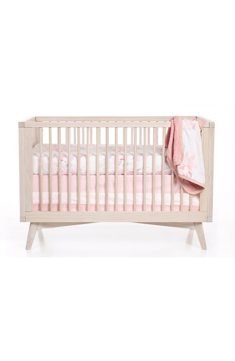 Oilo Prim Cuddle Blanket, Crib Skirt & Crib Sheet Set, Alternate, color, 