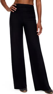 SPANX® Ruched Wide Leg Pants