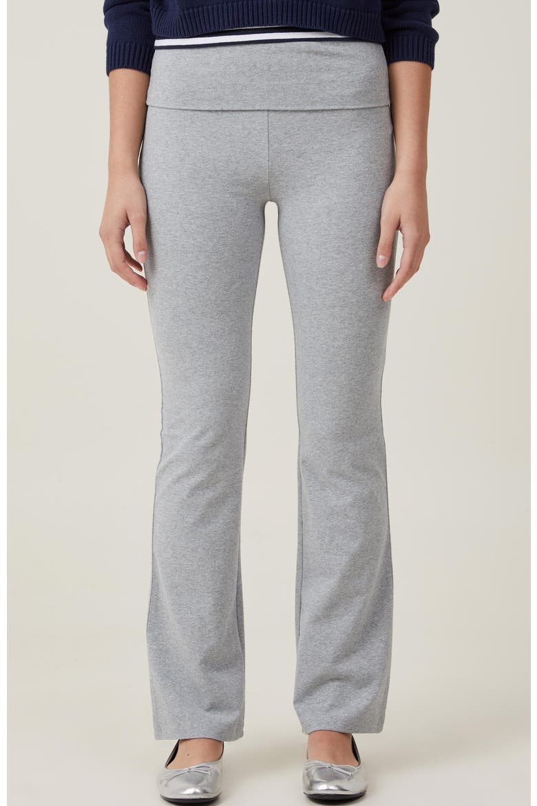 Bella Bootleg Pant, Main, color, GREY MARLE