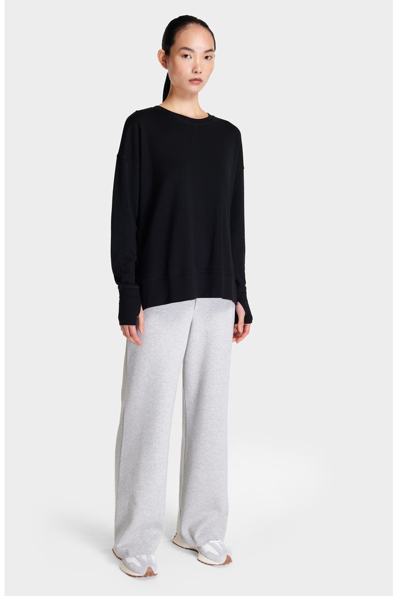 After Class Sweatshirt, Alternate, color, BLACK