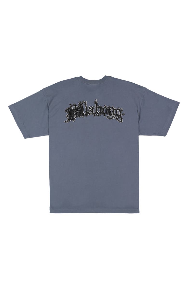 Billabong Arch Up Cotton T-Shirt, Alternate, color, Charcoal
