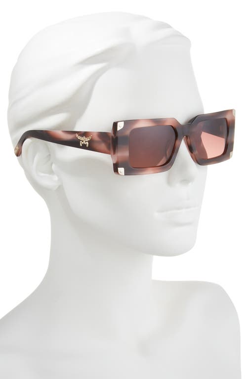 Mcm 52mm Rectangular Sunglasses In Multi