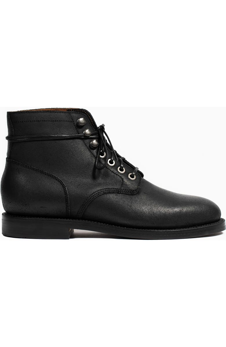 Grant Stone Nora Boot, Main, color, Black Waxed Commander