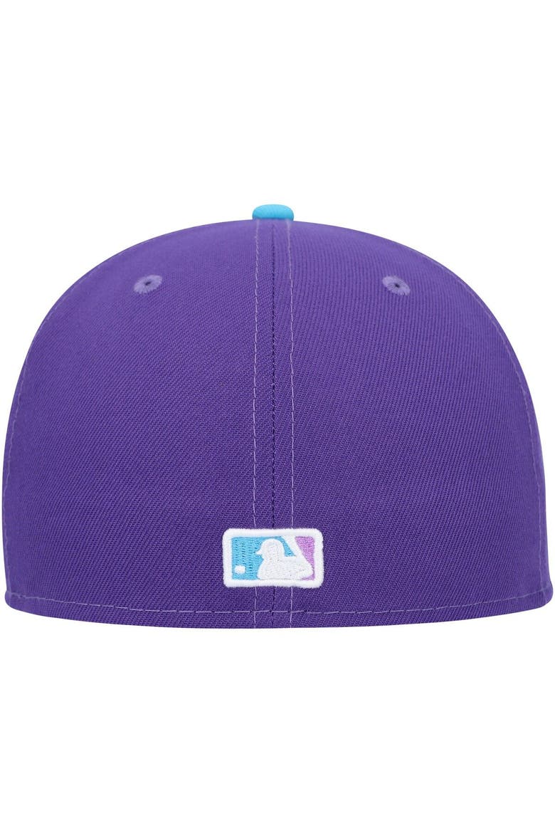Men's New Era Purple Toronto Blue Jays Vice 59FIFTY Fitted Hat, Alternate, color, Purple