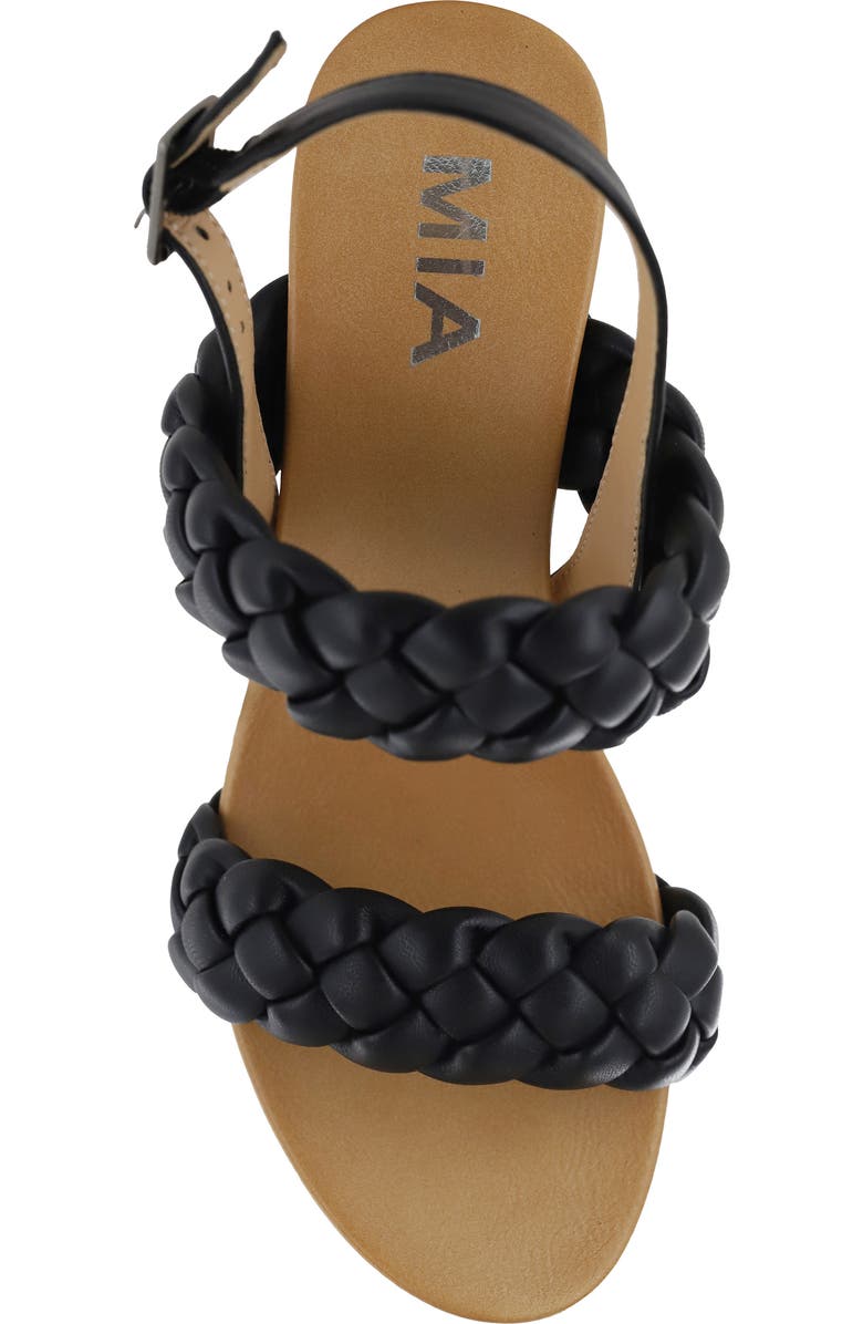 MIA Afia Platform Wedge Sandal, Alternate, color,