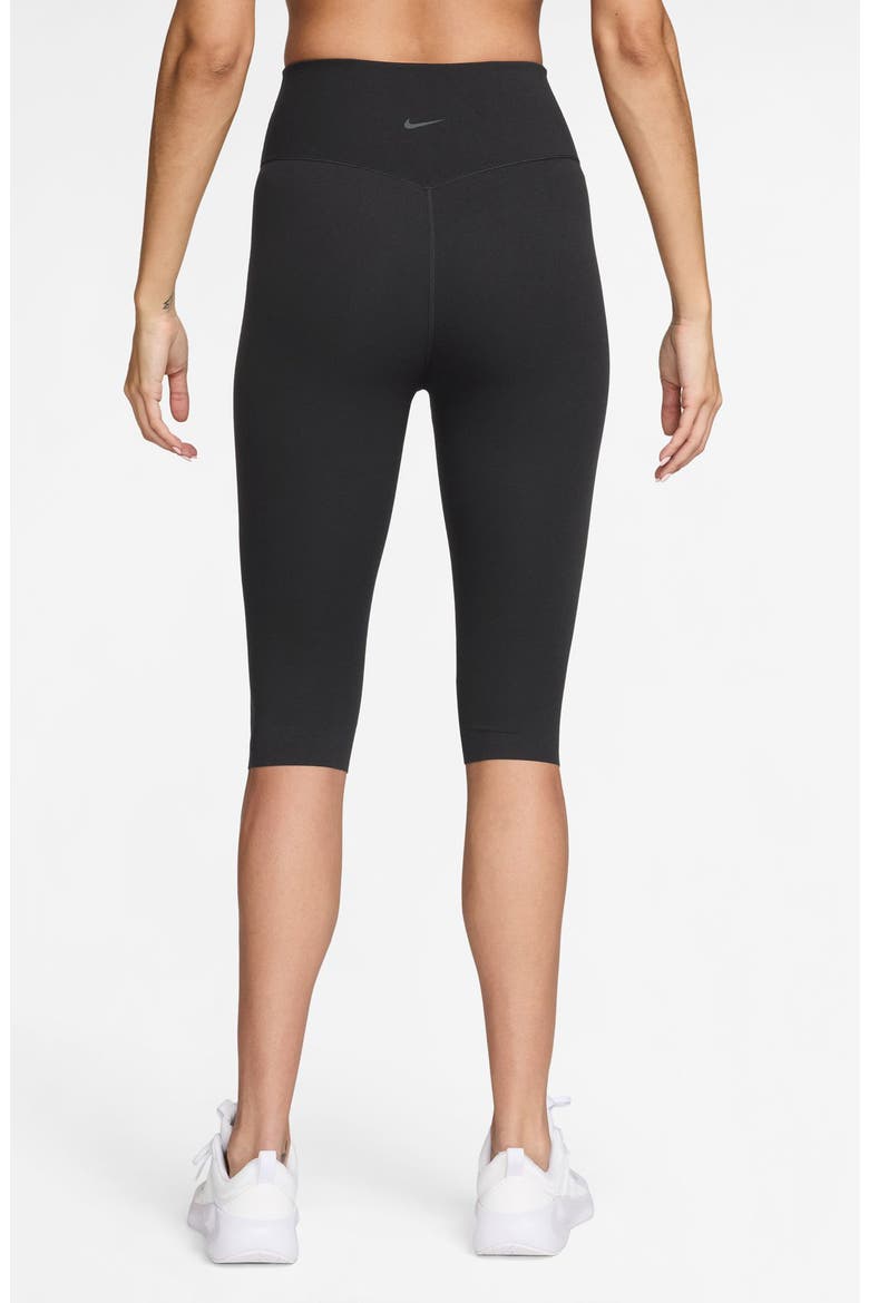 Zenvy High Waist Capri Leggings, Alternate, color, 010 BLACK/COL GY