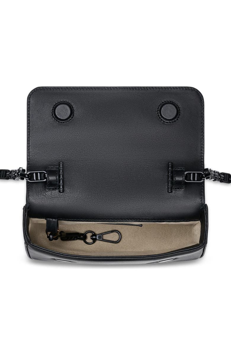 DESERI Sarah Crossbody Belt Bag, Alternate, color, Black