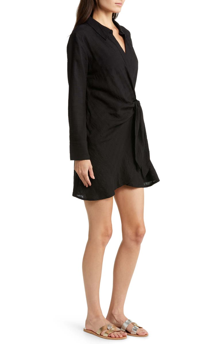LSPACE L Space Daydream Side Tie Tunic Cover-Up Dress, Alternate, color, 