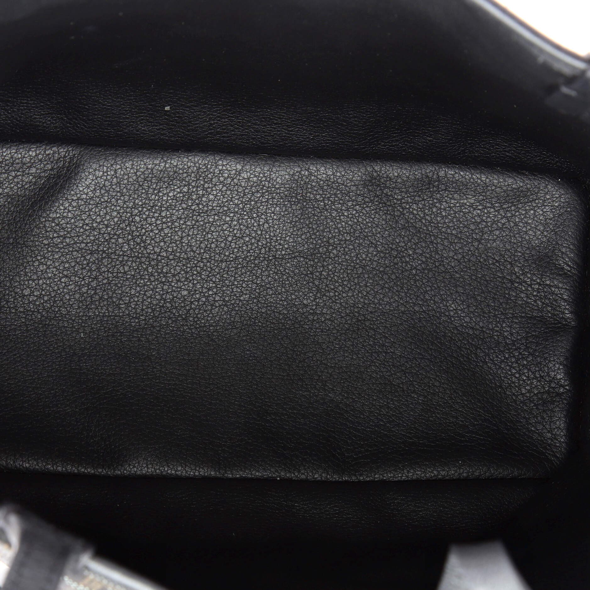 Pre-Owned Goyard Anjou Reversible Tote Printed Coated Canvas Mini, Alternate, color, Black